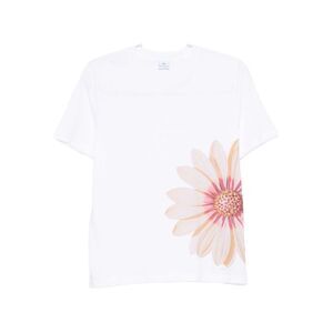 Ps Paul Smith Women Zinnia Print Cotton T-Shirt